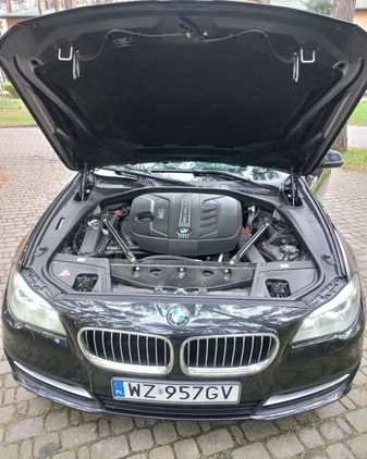 BMW Seria 5 cena 69000 przebieg: 261000, rok produkcji 2014 z Błonie małe 106